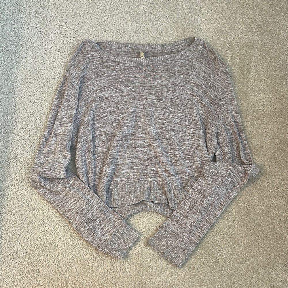 Gray Knit Sweater